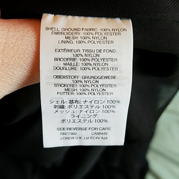 J. Crew Spaghetti Strap Dress in Star Tulle NWT - Picture 8 of 8